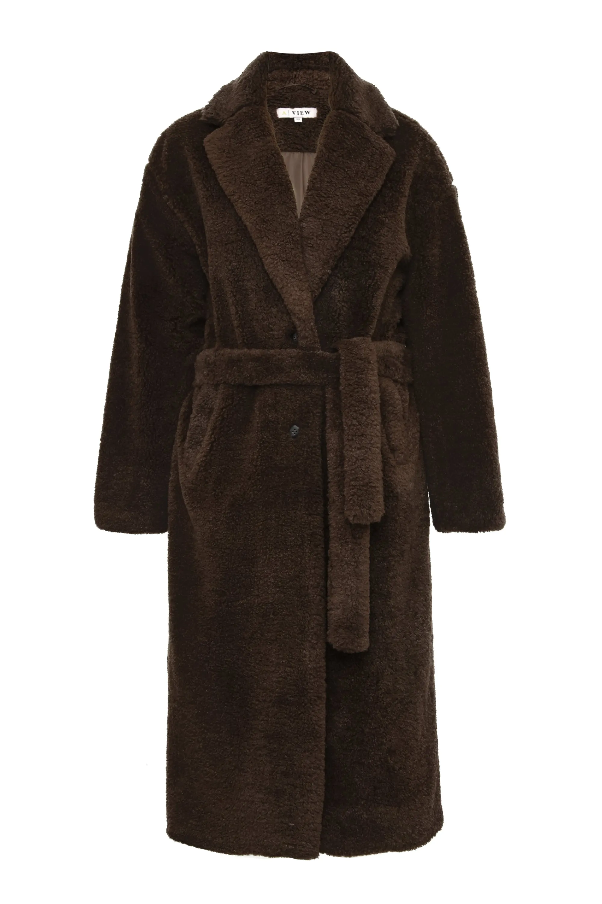 Teddy Long Coat AV4645 - Brown